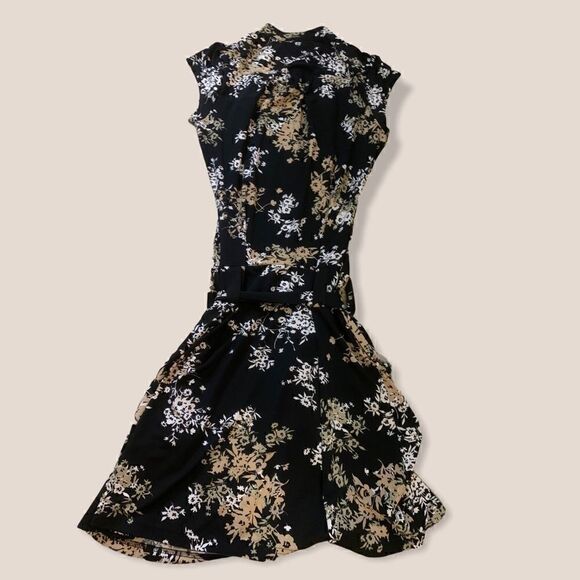 Size Small Black Floral RIPE MIDI - Picture 2 of 7